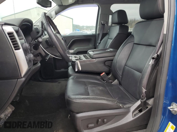 2015 Chevrolet Silverado 1500 LT with VIN 3GCUKREC7FG211901, listed as a Copart auction lot 46129515 with 105,273 mi miles and Salvage Title. Bid and sale history available at carsss.com. Image 7.