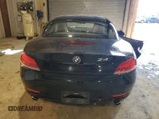 2015 BMW Z4 sDrive35i with VIN WBALM7C52FJ799104, listed as a Copart auction lot 88354535 with 56,560 mi miles and Salvage Title. Bid and sale history available at carsss.com. Image 10.