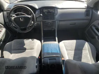 2005 Honda Pilot EX with VIN 5FNYF18445B052433, listed as a Copart auction lot 53130275 with 209,053 mi miles and Salvage Title. Bid and sale history available at carsss.com. Image 8.
