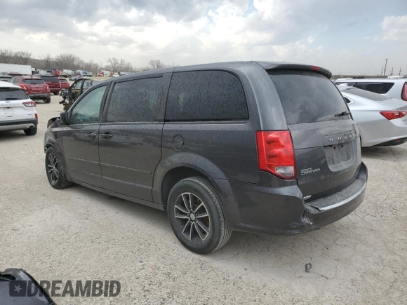 2016 Dodge Grand Caravan SXT with VIN 2C4RDGCG9GR337196, listed as a Copart auction lot 49116265 with 0 mi miles and Salvage Title. Bid and sale history available at carsss.com. Image 2.