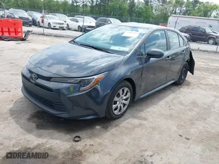 2023 Toyota Corolla LE with VIN 5YFB4MDE7PP024872, listed as a IAAI auction lot 42081981 with 44,563 mi miles. Bid and sale history available at carsss.com. Image 17.