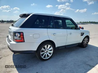 2012 Land Rover Range Rover Sport SC with VIN SALSH2E47CA749975, listed as a Copart auction lot 62076255 with Not provided miles and Clean title. Bid and sale history available at DreamBid. Image 3.