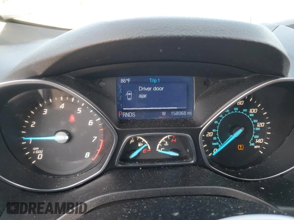 2014 Ford Escape SE z VIN 1FMCU9G97EUB34302, wystawiony jako Copart lot #61692815 z przebiegiem 158 068 mil mil oraz Czysty tytuł • Clean title. Historia ofert i sprzedaży dostępna na DreamBid. Obrazek 9.