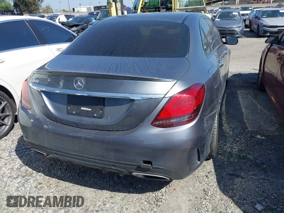 2021 Mercedes-Benz C 300 with VIN W1KWF8DB5MR631210, listed as a IAAI auction lot 41769613 with 30,300 mi miles and . Bid and sale history available at carsss.com. Image 16.
