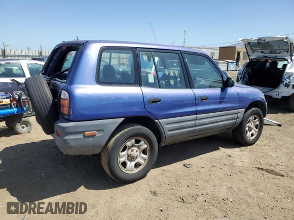 1999 Toyota RAV4 with VIN JT3GP10V8X0036366, listed as a Copart auction lot 61864455 with 229,711 mi miles and Salvage title. Bid and sale history available at DreamBid. Image 3.