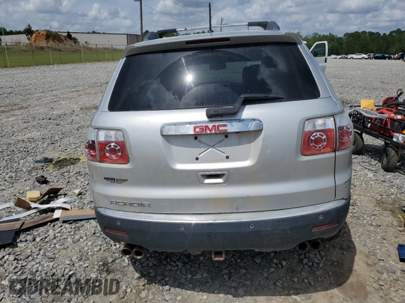 2012 GMC Acadia SLT1 z VIN 1GKKRRED9CJ259152, wystawiony jako Copart lot #51809375 z przebiegiem Nie podano mil oraz Nie do naprawy • Non repairable. Historia ofert i sprzedaży dostępna na DreamBid. Obrazek 6.