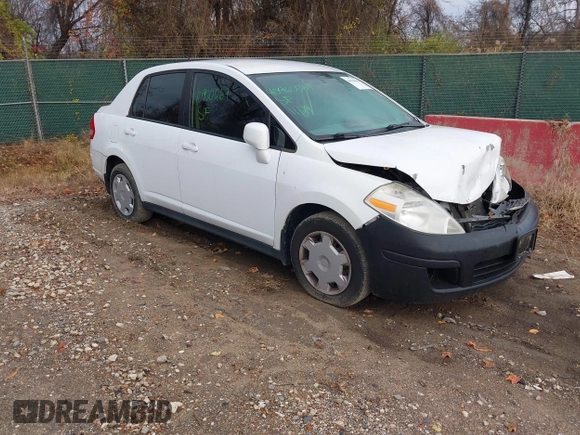 2009 Nissan Versa 1.8 S with VIN 3N1BC11E49L416720, listed as a IAAI auction lot 40960069 with 130,131 mi miles. Bid and sale history available at carsss.com. Image 1.