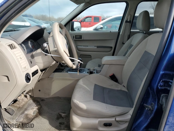 2008 Ford Escape Hybrid with VIN 1FMCU59H08KA25676, listed as a Copart auction lot 46440955 with 91,537 mi miles and Salvage Title. Bid and sale history available at carsss.com. Image 7.