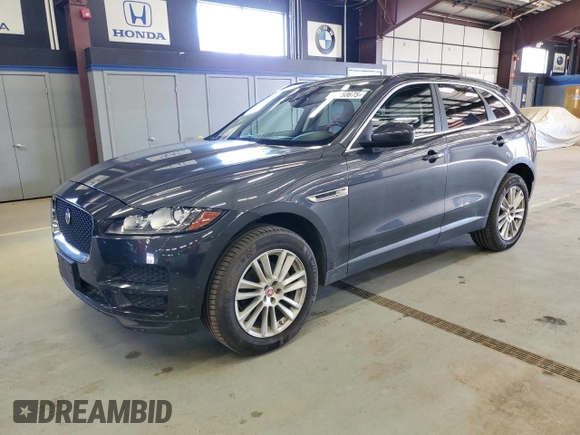 2017 Jaguar F-Pace 20d Prestige z VIN SADCK2BN2HA099023, wystawiony jako Copart lot #52750675 z przebiegiem 101 185 mil mil oraz Czysty tytuł • Clean title. Historia ofert i sprzedaży dostępna na DreamBid. Obrazek 1.