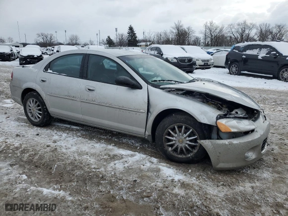 2001 Chrysler Sebring LXi with VIN 1C3EL56U91N720152, listed as a Copart auction lot 87273794 with 84,222 mi miles and Salvage Title. Bid and sale history available at carsss.com. Image 4.