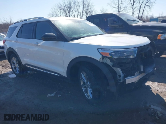 2020 Ford Explorer Limited with VIN 1FMSK8FH5LGA02400, listed as a IAAI auction lot 41769829 with 74,788 mi miles. Bid and sale history available at carsss.com. Image 1.