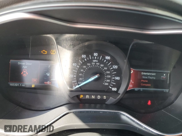 2014 Ford Fusion Titanium with VIN 3FA6P0K91ER178613, listed as a Copart auction lot 49587615 with 165,391 mi miles and Clean Title. Bid and sale history available at DreamBid. Image 9.