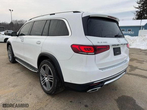 2022 Mercedes-Benz GLS with VIN 4JGFF5KE4NA674308, listed as a Copart auction lot 45237825 with 161,479 mi miles and Clean Title. Bid and sale history available at carsss.com. Image 3.