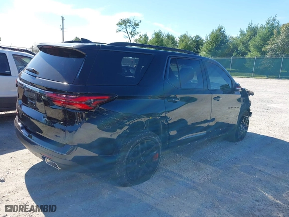 2022 Chevrolet Traverse Premier with VIN 1GNEVKKW9NJ138925, listed as a IAAI auction lot 40410544 with 34,618 mi miles. Bid and sale history available at carsss.com. Image 4.