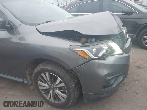 2019 Nissan Pathfinder SV with VIN 5N1DR2MN5KC633714, listed as a IAAI auction lot 42693523 with 123,674 mi miles and . Bid and sale history available at DreamBid. Image 18.