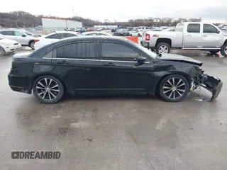 2012 Chrysler 200 S with VIN 1C3CCBHG6CN233751, listed as a IAAI auction lot 41470241 with 173,383 mi miles. Bid and sale history available at carsss.com. Image 13.