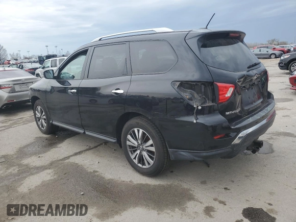 2018 Nissan Pathfinder SV with VIN 5N1DR2MN4JC612187, listed as a Copart auction lot 50704915 with 135,686 mi miles and Salvage Title. Bid and sale history available at carsss.com. Image 2.