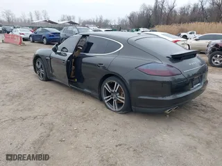 2010 Porsche Panamera S with VIN WP0AB2A71AL065137, listed as a IAAI auction lot 41810807 with 159,385 mi miles. Bid and sale history available at carsss.com. Image 3.