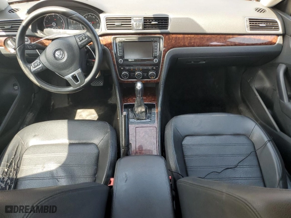 2012 Volkswagen Passat SEL with VIN 1VWCP7A39CC037607, listed as a Copart auction lot 53286565 with 155,339 mi miles and Clean Title. Bid and sale history available at carsss.com. Image 8.