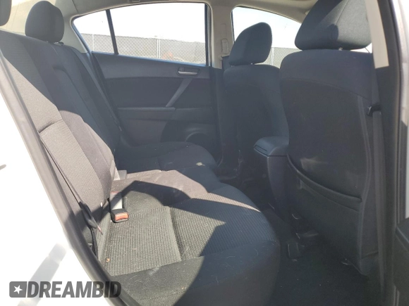 2012 Mazda 3 i Touring with VIN JM1BL1V85C1684658, listed as a Copart auction lot 43464185 with 110,013 mi miles and Salvage Title. Bid and sale history available at DreamBid. Image 10.