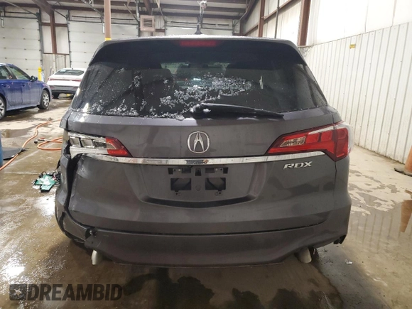 2017 Acura RDX with VIN 5J8TB3H3XHL006178, listed as a Copart auction lot 46074495 with 62,451 mi miles and Salvage Title. Bid and sale history available at carsss.com. Image 6.