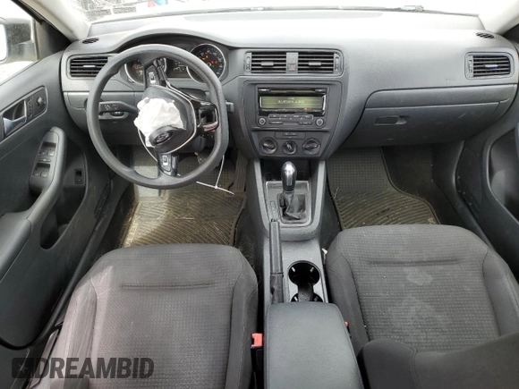 2015 Volkswagen Jetta Sedan 2.0L S with VIN 3VW2K7AJ0FM306735, listed as a Copart auction lot 53378135 with 92,852 mi miles and Salvage Title. Bid and sale history available at carsss.com. Image 8.