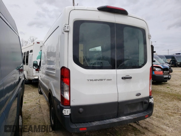 2020 Ford Transit Cargo with VIN 1FTBR1C85LKB10797, listed as a Copart auction lot 50422234 with 123,273 mi miles and Salvage Title. Bid and sale history available at DreamBid. Image 2.