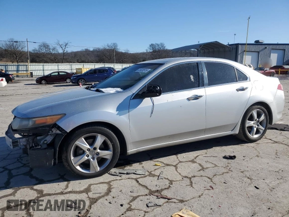 2012 Acura TSX with VIN JH4CU2F46CC006183, listed as a Copart auction lot 44610785 with Not provided miles and Salvage title. Bid and sale history available at DreamBid. Image 1.