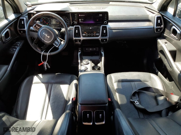 2022 Kia Sorento Hybrid S with VIN KNDRGDLG5N5103380, listed as a Copart auction lot 60994874 with 73,474 mi miles and Salvage Title. Bid and sale history available at carsss.com. Image 8.