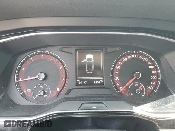 2019 Volkswagen Jetta SEL with VIN 3VWE57BU4KM253108, listed as a Copart auction lot 64496005 with 156,197 mi miles and Clean title. Bid and sale history available at DreamBid. Image 9.