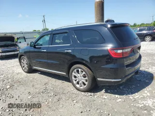 2018 Dodge Durango Citadel with VIN 1C4SDHETXJC460992, listed as a Copart auction lot 56358135 with 116,541 mi miles and Salvage title. Bid and sale history available at DreamBid. Image 2.