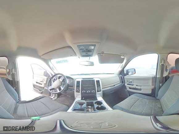 2010 Dodge Ram 1500 Sport with VIN 1D7RV1CT7AS154902, listed as a Copart auction lot 85613464 with 282,704 mi miles and Salvage Title. Bid and sale history available at carsss.com. Image 12.