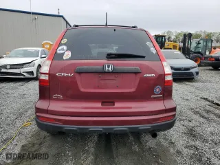 2011 Honda CR-V SE with VIN 5J6RE4H46BL051697, listed as a Copart auction lot 51155985 with 195,989 mi miles and Salvage Title. Bid and sale history available at carsss.com. Image 6.