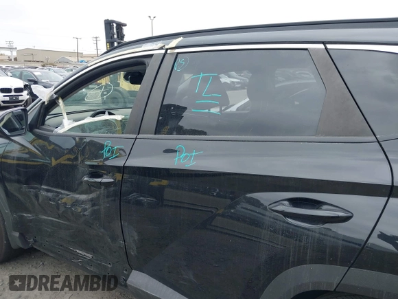 2023 Hyundai Tucson SEL with VIN 5NMJF3AE4PH201621, listed as a IAAI auction lot 41844949 with 7,987 mi miles and . Bid and sale history available at carsss.com. Image 15.