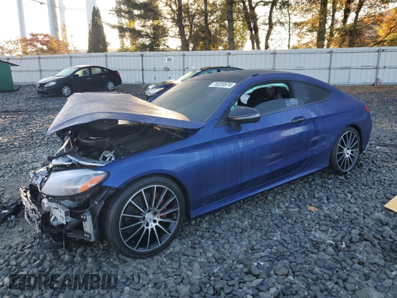 2019 Mercedes-Benz C 300 with VIN WDDWJ8EB2KF804791, listed as a Copart auction lot 78320574 with Not Provided miles and Salvage Title. Bid and sale history available at DreamBid. Image 1.