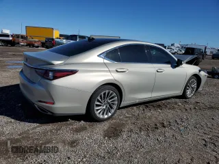 2022 Lexus ES with VIN 58AFZ1B11NU122351, listed as a Copart auction lot 81388374 with 27,198 mi miles and Salvage Title. Bid and sale history available at carsss.com. Image 3.