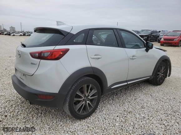 2016 Mazda CX-3 Grand Touring with VIN JM1DKBD75G0109238, listed as a Copart auction lot 42604105 with 169,365 mi miles and Salvage Title. Bid and sale history available at carsss.com. Image 3.