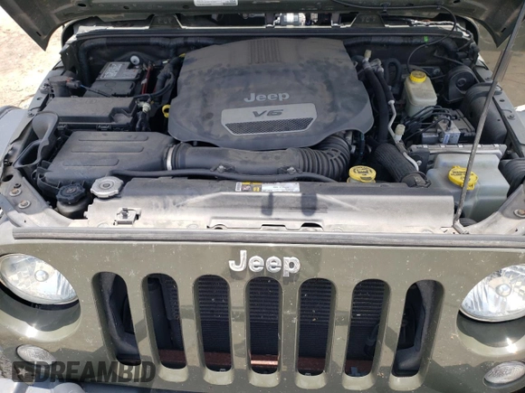 2016 Jeep Wrangler Sport с VIN 1C4GJWAG9GL113657, выставлен на аукционе Copart как лот 59924085 с пробегом 85 375 миль миль и Списание • Salvage title. История ставок и продаж доступна на DreamBid. Изображение 11.