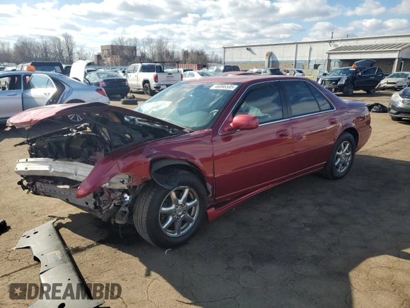 2000 Cadillac Seville Touring STS z VIN 1G6KY5496YU340882, wystawiony jako Copart lot #46866585 z przebiegiem Nie podano mil oraz Szkoda całkowita • Salvage title. Historia ofert i sprzedaży dostępna na DreamBid. Obrazek 1.