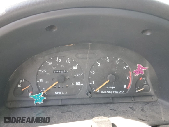 1996 Geo Tracker z VIN 2CNBE1364T6909947, wystawiony jako Copart lot #54411835 z przebiegiem 171 862 mil mil oraz Szkoda całkowita • Salvage title. Historia ofert i sprzedaży dostępna na DreamBid. Obrazek 9.