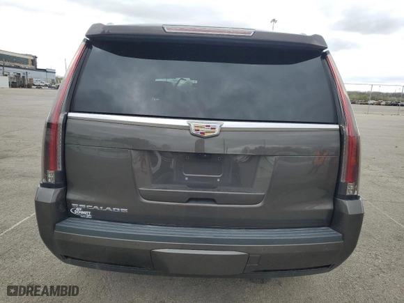 2020 Cadillac Escalade Premium Luxury with VIN 1GYS4CKJ7LR156518, listed as a Copart auction lot 53136925 with 87,706 mi miles and Salvage Title. Bid and sale history available at carsss.com. Image 6.