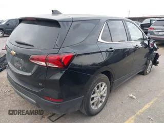 2024 Chevrolet Equinox LT with VIN 3GNAXKEG2RL201813, listed as a IAAI auction lot 42262402 with 21,804 mi miles and . Bid and sale history available at DreamBid. Image 4.