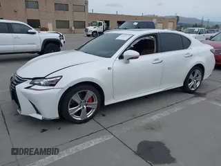 2016 Lexus GS 350 with VIN JTHBZ1BLXGA002689, listed as a IAAI auction lot 41555272 with 91,781 mi miles. Bid and sale history available at carsss.com. Image 17.