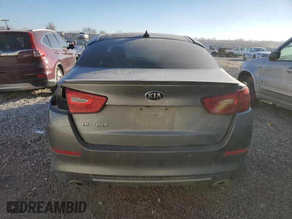 2014 Kia Optima SX Turbo with VIN 5XXGR4A64EG344144, listed as a Copart auction lot 83786424 with 139,016 mi miles and Salvage title. Bid and sale history available at DreamBid. Image 6.