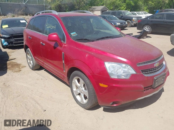 2014 Chevrolet Captiva Sport LTZ with VIN 3GNAL4EK8ES600379, listed as a IAAI auction lot 42244004 with 158,932 mi miles and . Bid and sale history available at DreamBid. Image 1.