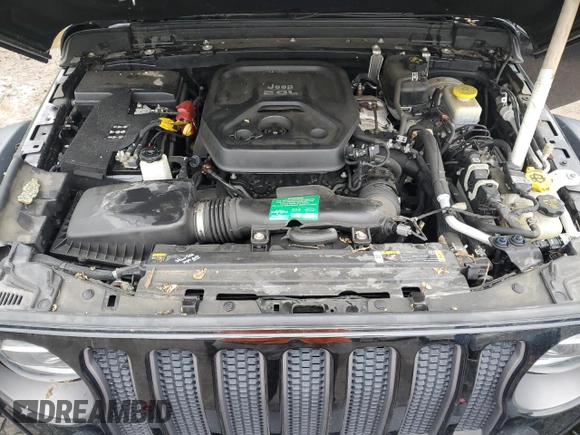 2021 Jeep Wrangler Unlimited Rubicon with VIN 1C4HJXFNXMW612186, listed as a Copart auction lot 56786665 with 52,379 mi miles and Salvage title. Bid and sale history available at DreamBid. Image 11.