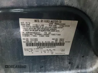 2010 Lincoln MKT EcoBoost with VIN 2LMHJ5AT5ABJ22472, listed as a Copart auction lot 49413335 with 208,716 mi miles and Salvage Title. Bid and sale history available at DreamBid. Image 13.