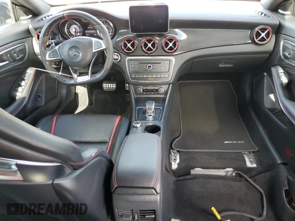 2016 Mercedes-Benz CLA 45 AMG with VIN WDDSJ5CB1GN316980, listed as a Copart auction lot 63624754 with 51,293 mi miles and Non Repairable. Bid and sale history available at DreamBid. Image 8.