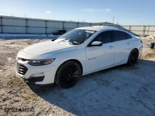 2020 Chevrolet Malibu RS with VIN 1G1ZG5STXLF044315, listed as a Copart auction lot 88802405 with 69,321 mi miles and Salvage Title. Bid and sale history available at carsss.com. Image 1.