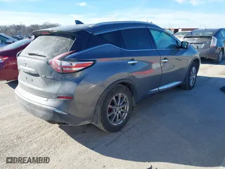 2018 Nissan Murano Platinum with VIN 5N1AZ2MH3JN138153, listed as a IAAI auction lot 41452921 with 123,643 mi miles. Bid and sale history available at carsss.com. Image 4.